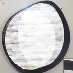 מראה אסימטרי מתכת דגם JOY