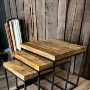 סט שולחנות מרובע Shay