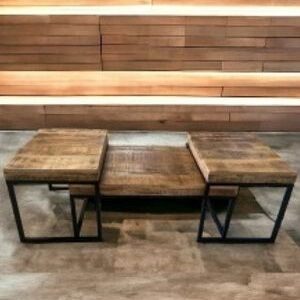 סט שולחנות מלבן Adi