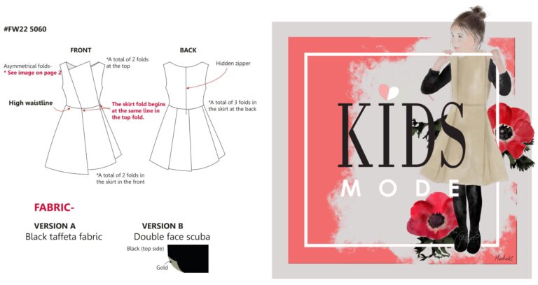 איור דיגטלי יצירתי למותג קידסמוד -שיתוף מתוק!